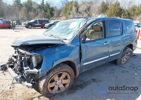 2011 Nissan Armada Sl from USA, damaged, VIN 5N1BA0NC4BN612230